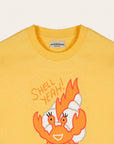 Organik pamuklu turuncu T-Shirt Nº03