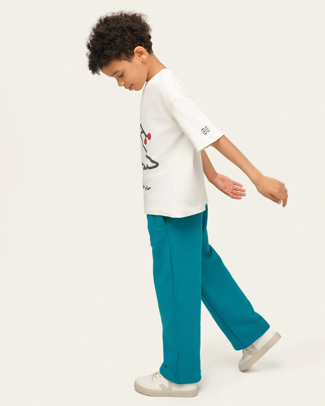 Organik pamuk Beyaz T-Shirt Nº02