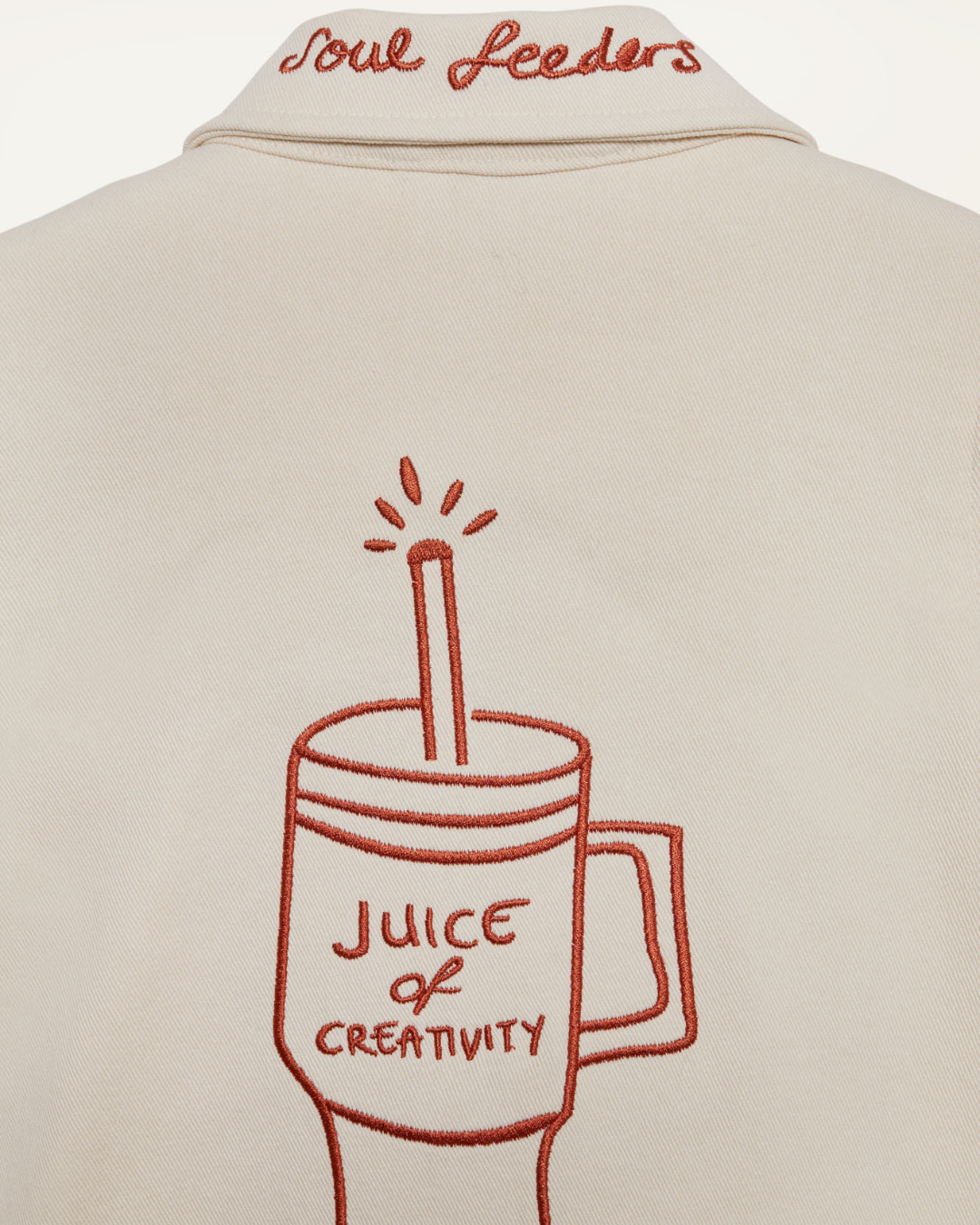 Organik pamuk Ceket/Yelek Nº01 Kırık Beyaz