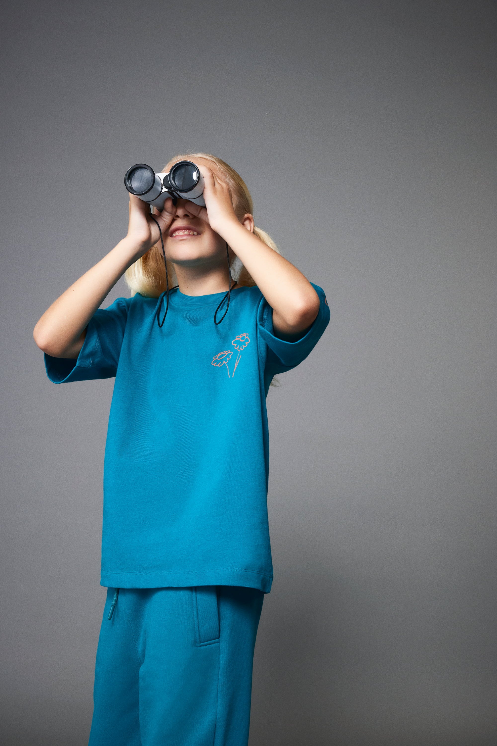 Organik pamuk Mavi T-Shirt Nº02