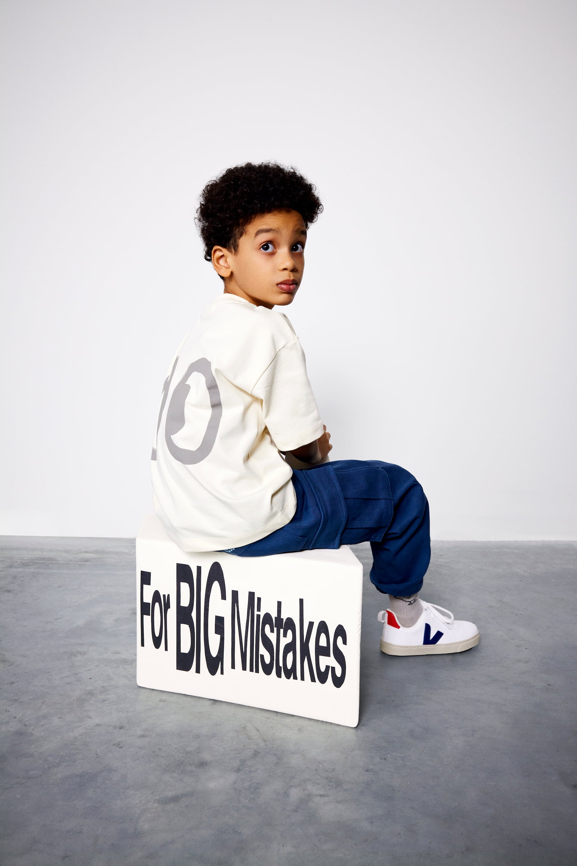 Organik pamuk Krem T-Shirt Nº02