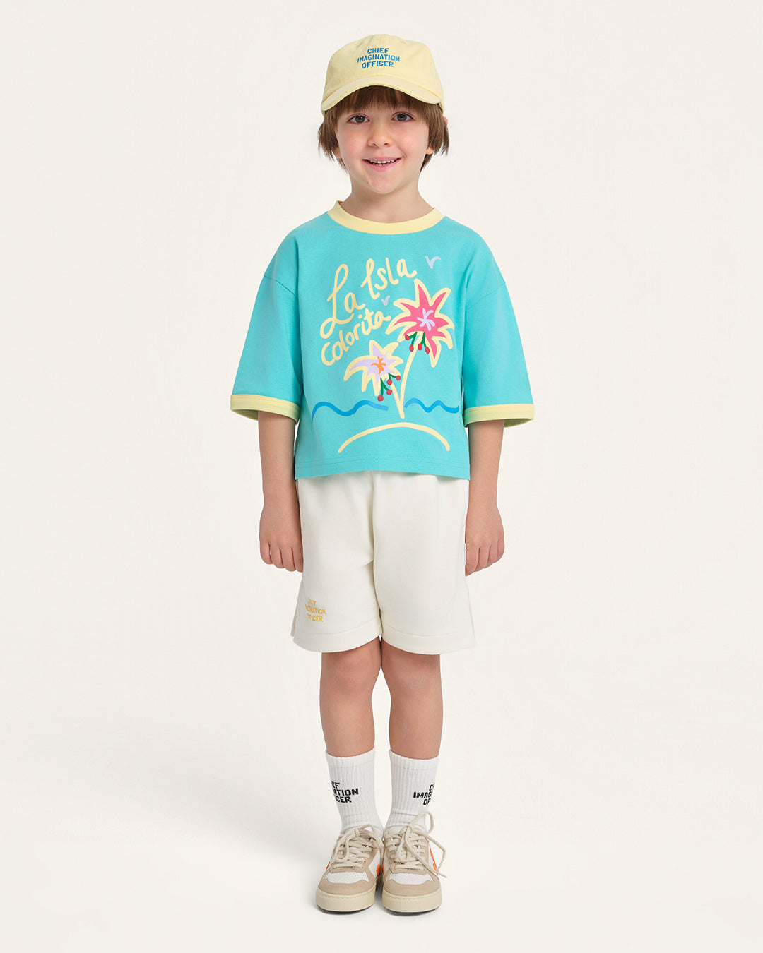 Organik pamuklu Mavi T-Shirt Nº03