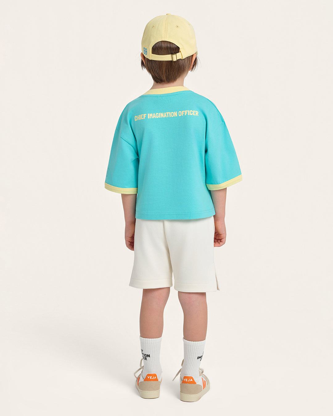 Organik pamuklu Mavi T-Shirt Nº03