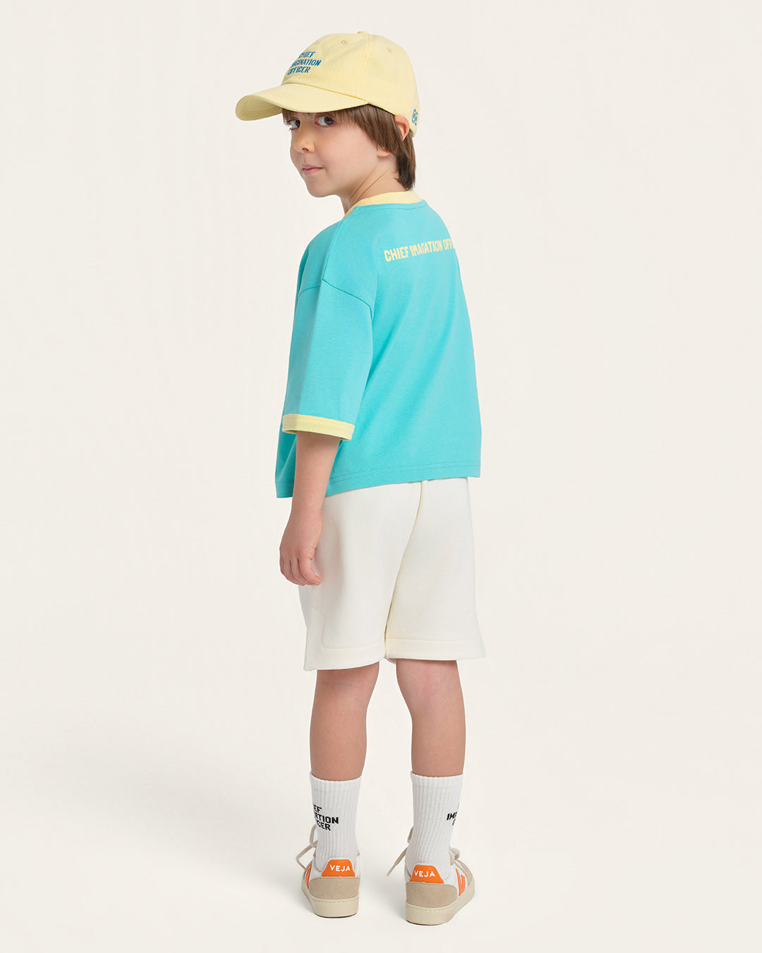 Organik pamuklu Mavi T-Shirt Nº03