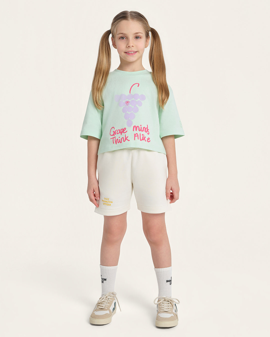 Organik pamuklu yeşil T-Shirt Nº03