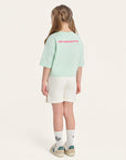 Organik pamuklu yeşil T-Shirt Nº03