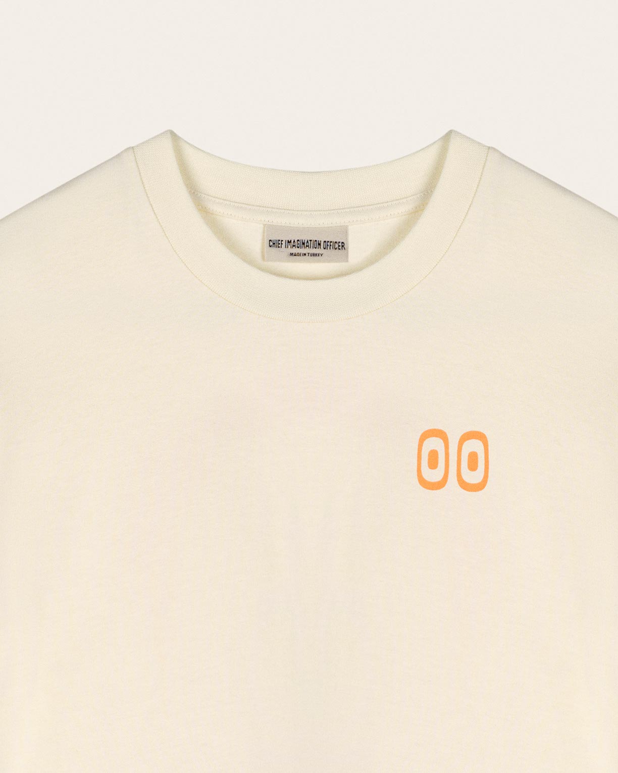 Organik pamuklu Ekru T-Shirt Nº03