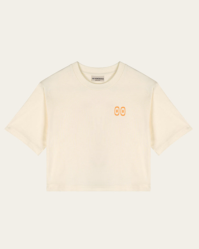 Organik pamuklu Ekru T-Shirt Nº03
