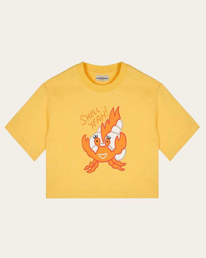 Organik pamuklu turuncu T-Shirt Nº03