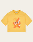Organik pamuklu turuncu T-Shirt Nº03