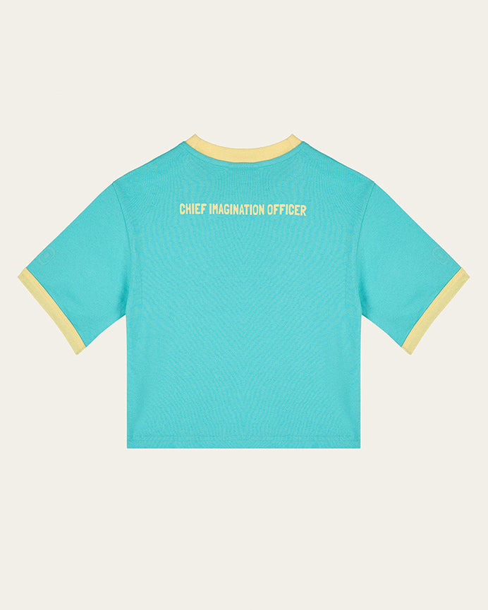 Organik pamuklu Mavi T-Shirt Nº03