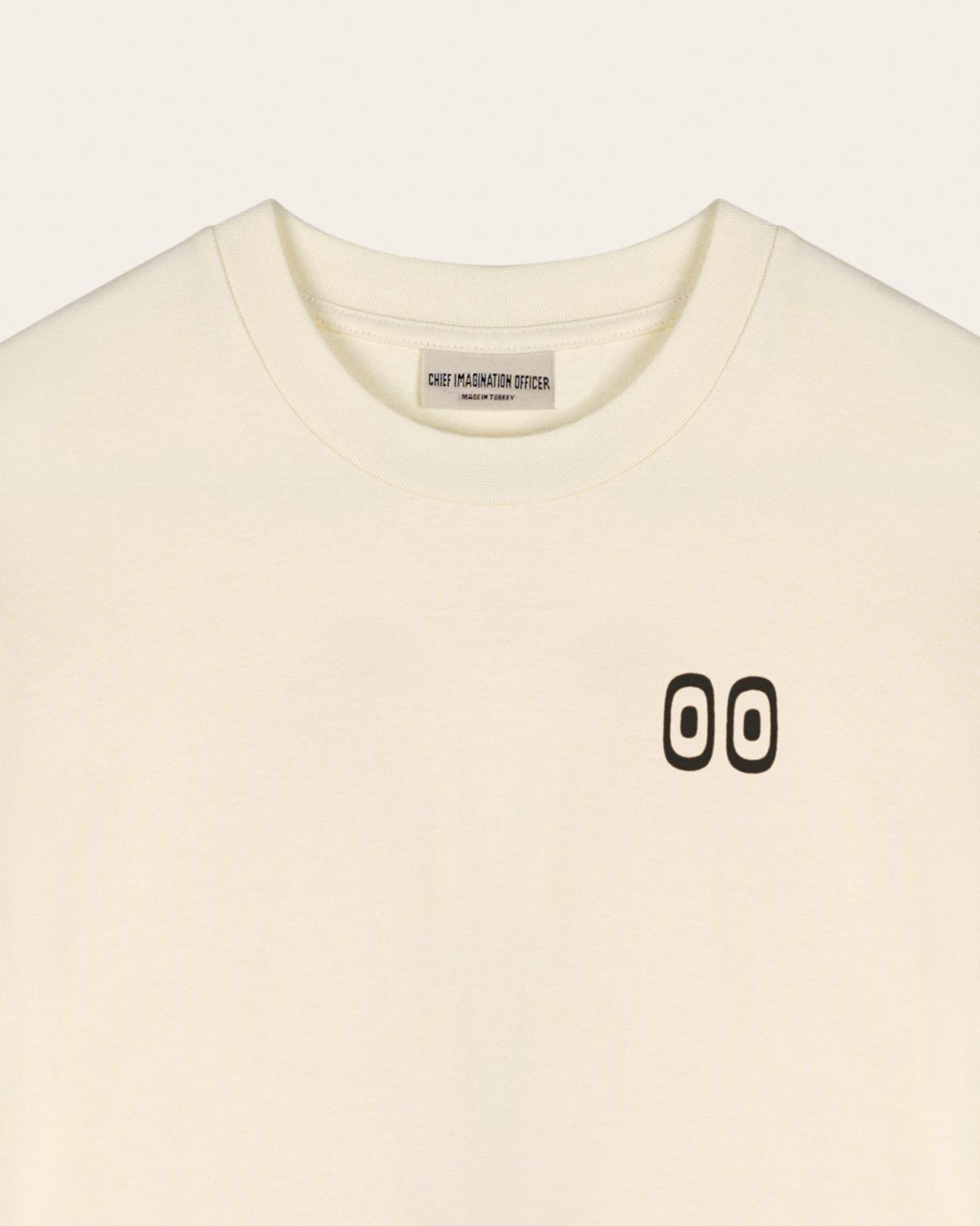 Organik pamuklu Ekru T-Shirt Nº03