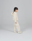 Organik pamuk kargo Pantolon  Nº01 Kırık Beyaz
